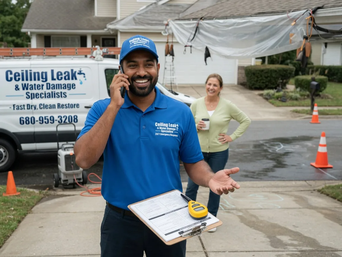 Ceiling Leak Cleanup Bickmore, WV FAQs